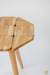 "Solari" Masif Meşe Yan Sehpa - Datvico