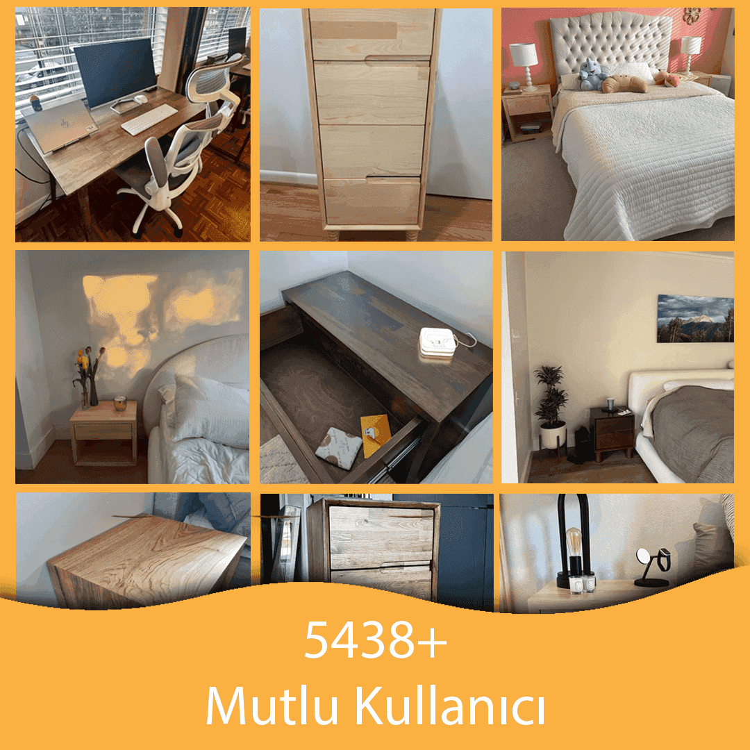 "Marcado" Masif Meşe Çalışma Masası - Datvico