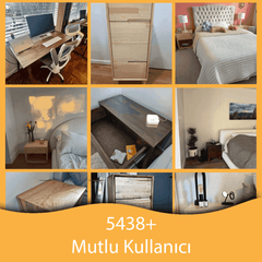 "Marcado" Masif Meşe Çalışma Masası - Datvico