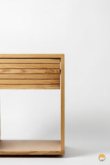 "Kastano" Masif Kestane Komodin - Datvico