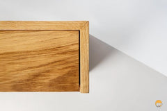 Masif Meşe Çekmeceli Yüzen Komodin - Datvico