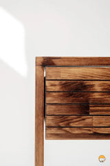 "Detalo" Masif Ceviz Rengi Komodin - Datvico