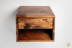 Ceviz Duvara Montenebilen Komodin - Datvico