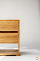 Masif Meşe 2 Çekmeceli Komodin - Datvico