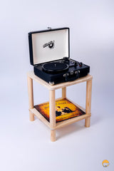 "Berce" Masif Ahşap Yan Sehpa - Datvico