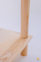 "Berce" Masif Ahşap Yan Sehpa - Datvico