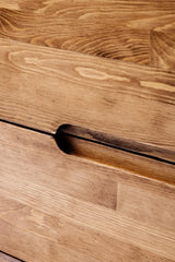 "Kaklisa" 4 Çekmeceli Masif Ahşap Şifonyer - Datvico