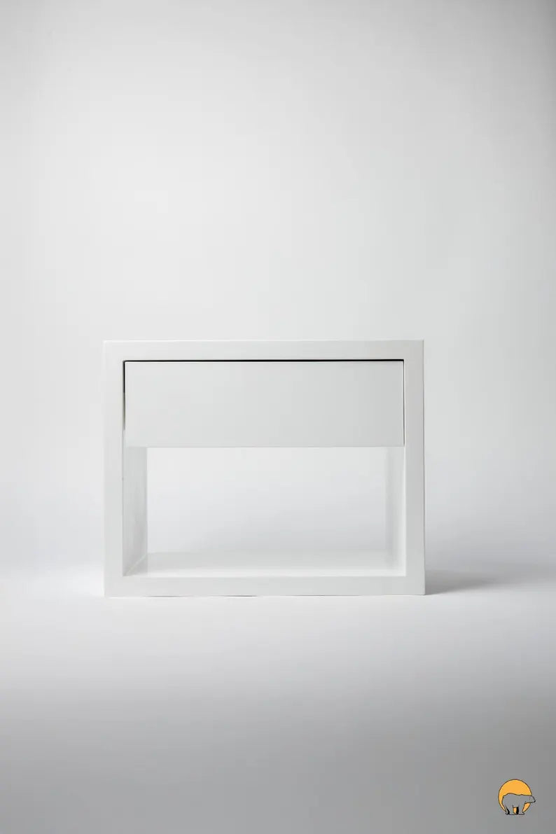 "Blanka" Beyaz Komodin - Datvico