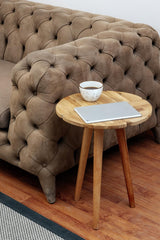 "Solari" Masif Ahşap Yan Sehpa - Datvico