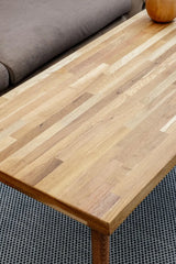 Modern Masif Meşe Orta Sehpa - Datvico