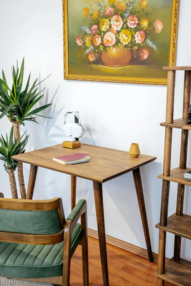 "Declara" Masif Ahşap Çalışma Masası - Datvico