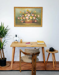 "Marcado" Masif Meşe Çalışma Masası - Datvico